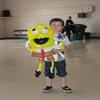 A guy made of sponge